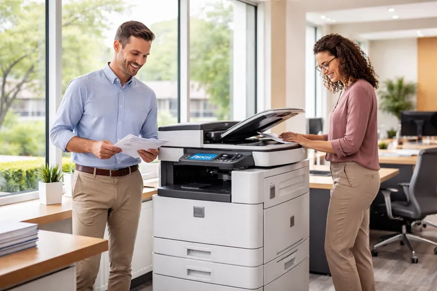 copier leasing options are available for Montgomery County businesses